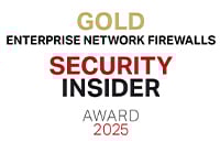 Security Insider Award 2025 - Gold for Enterprise Network Firewalls