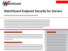 WatchGuard Datasheet: Endpoint Security for Servers