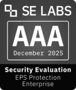 2025 SE Labs AAA Security Evaluation badge